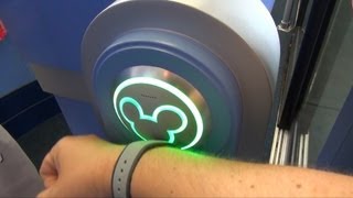 MagicBand Testing at Resort Room Door, Epcot Attractions and Food Purchase, MyMagic+, FastPass+