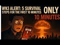 WW3 Alert: 5 Survival Steps for the First 10 Minutes