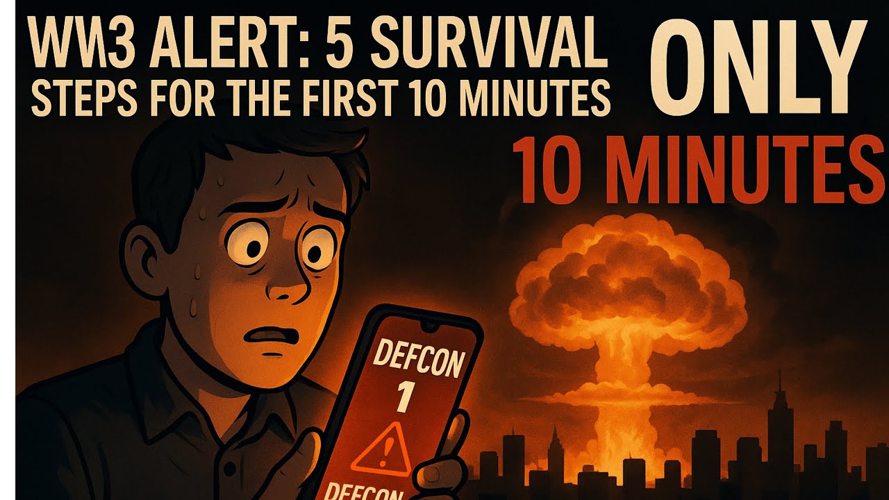 Wave3 Alert WW3 Alert: 5 Survival Steps for the First 10 Minutes - YouTube