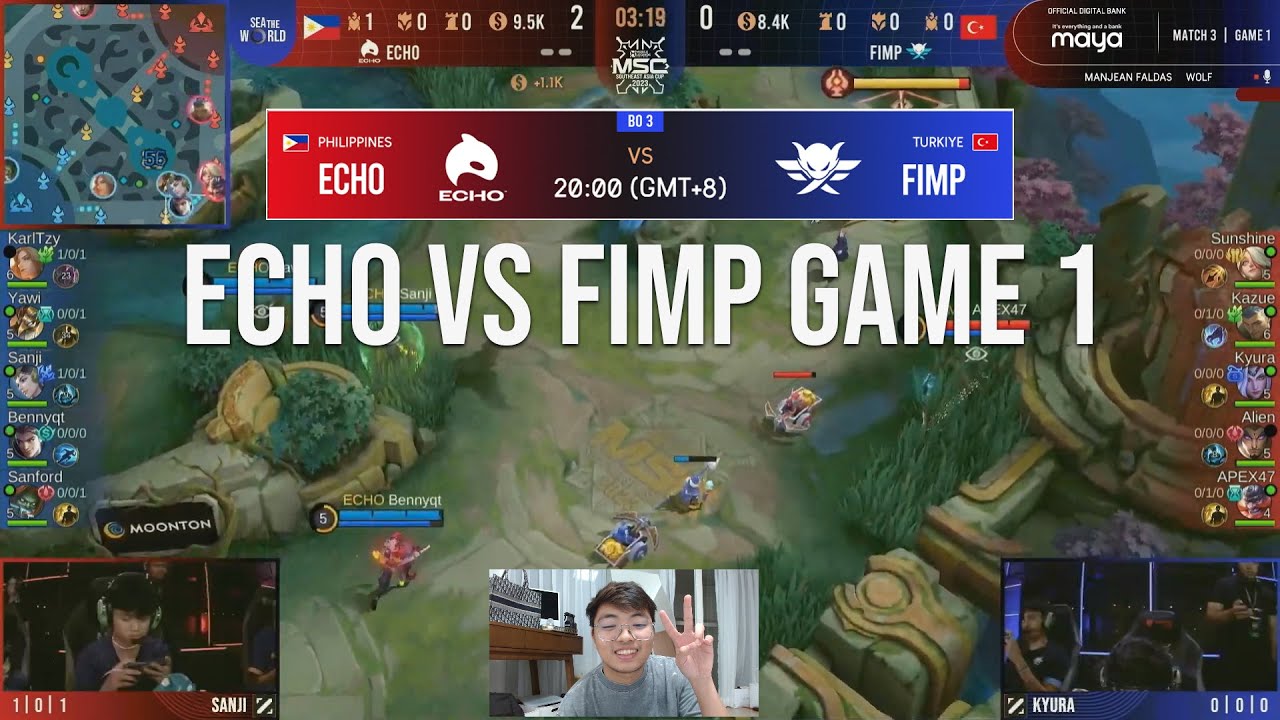 ANG INTENSE!!! MSC DAY 2 - GAME 1 ECHO (PH) VS FIRE FLUX IMPUNITY ...