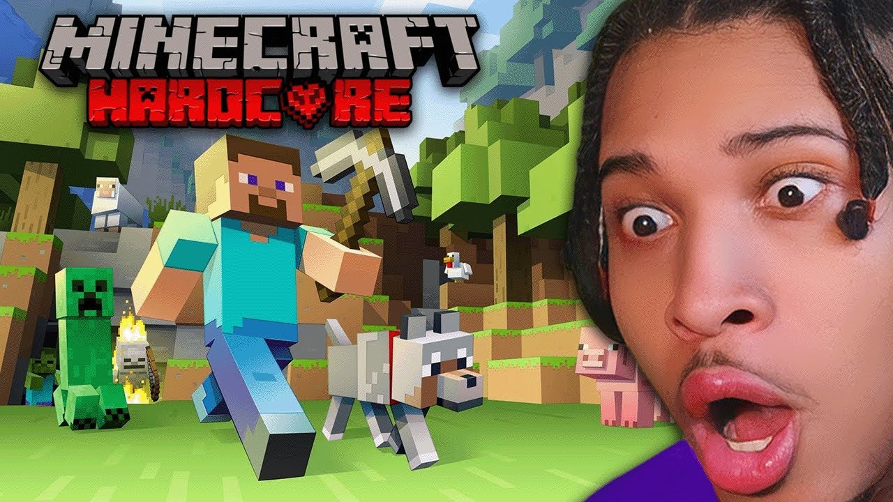 So I Played Minecraft Hardcore... (Episode 1) - YouTube