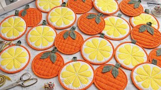 From Fabric Scraps to Beautiful Kitchen Pot Holders | Easy Sewing Tutorial