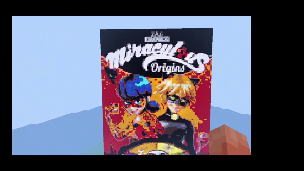 Pixel Art Minecraft Miraculous Ladybug E Chat Noir Youtube