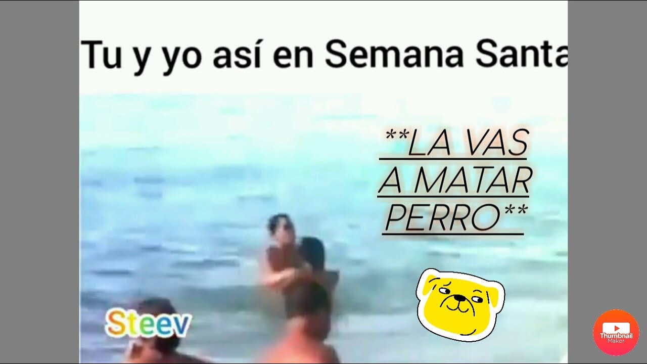TU Y YO ASI EN SEMANA "SANTA" (LA VAS A MATAR PERRO) 😂 - YouTube