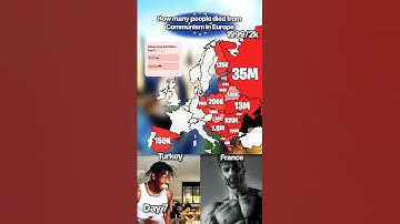 How many people died from Communism in Europe #music #leninlives #theanarchy #europe #geography #map