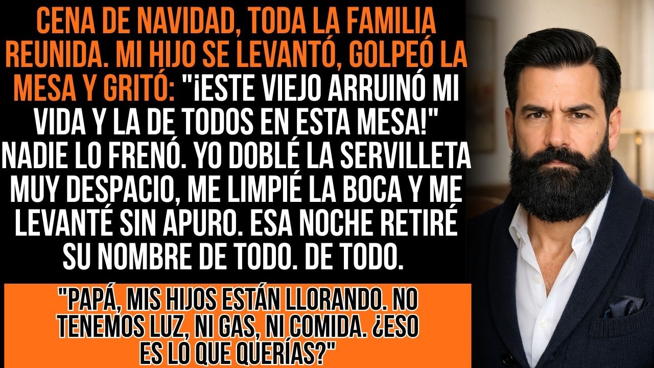En La Cena De Navidad Mi Hijo Gritó: 