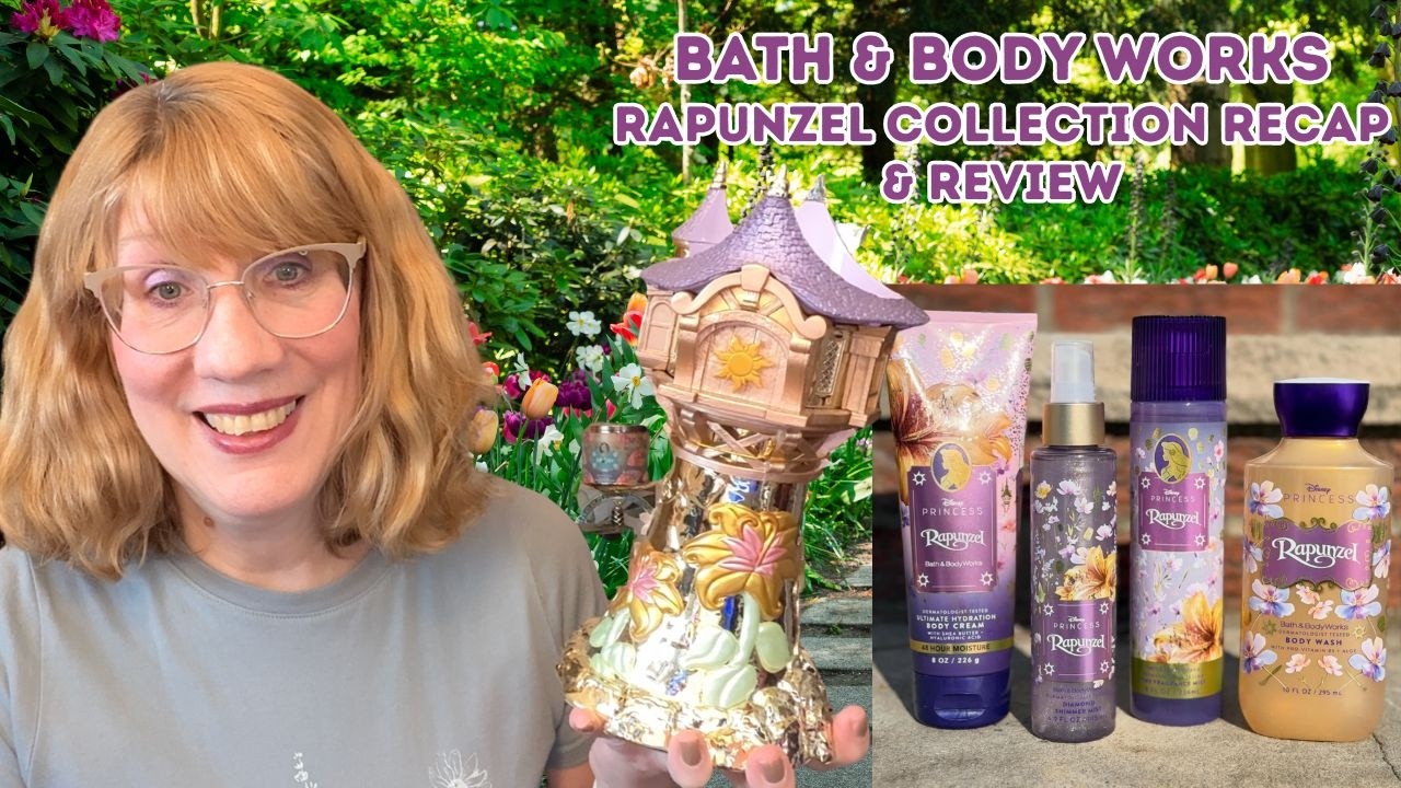 Краткий обзор и рецензия на коллекцию «Рапунцель» от Bath & Body Works.
