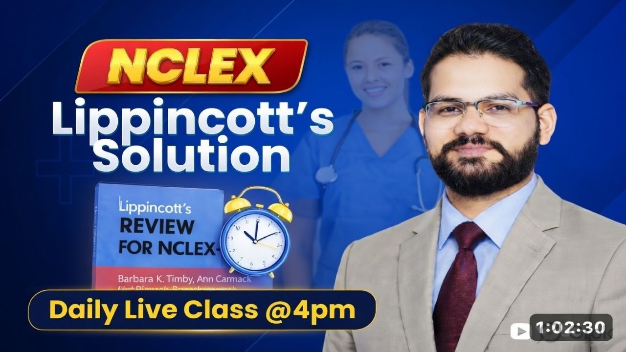 Booster Super #Class–24 🚀 | #NORCET | #Lippincott’s + #NCLEX  Solution | Voogly by Sahu Sir