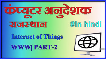 World wide web in IoT | computer Anudeshak in Hindi
