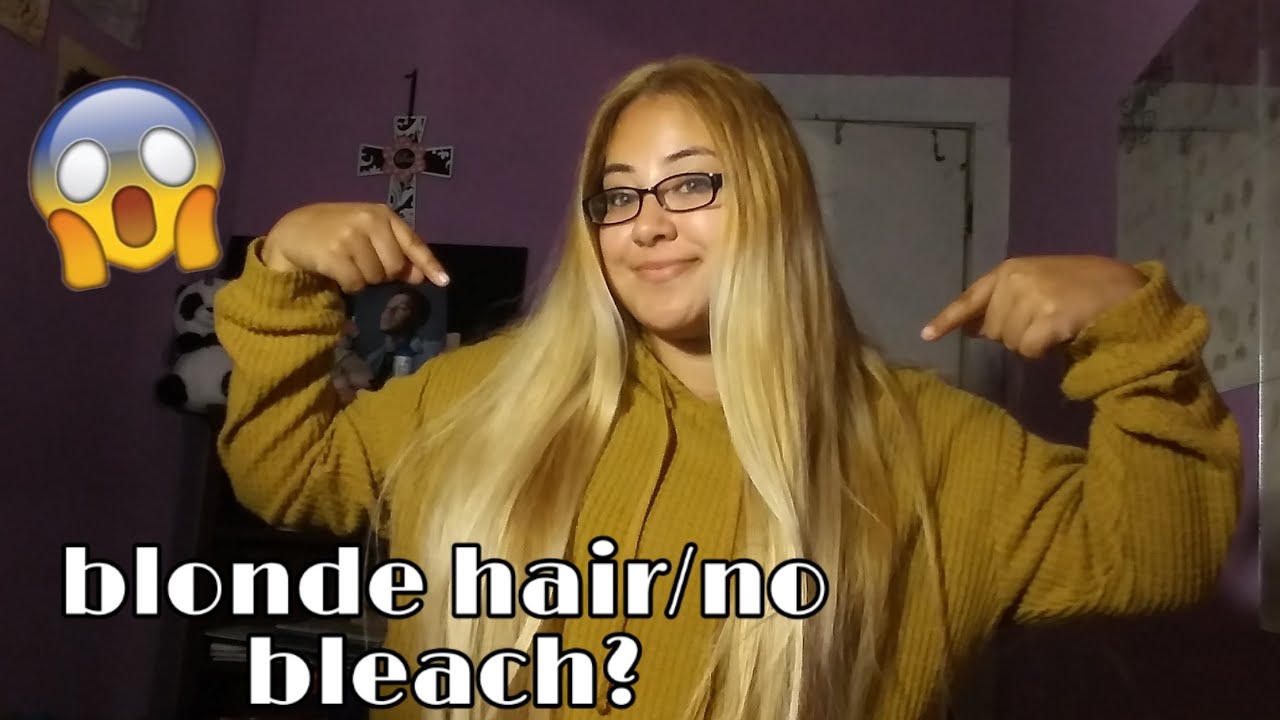 1. How to Get Blonde Hair Without Using Bleach - wide 7