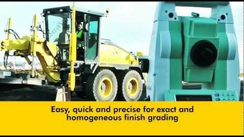 High-end 3D Machine Control system for Motor Graders