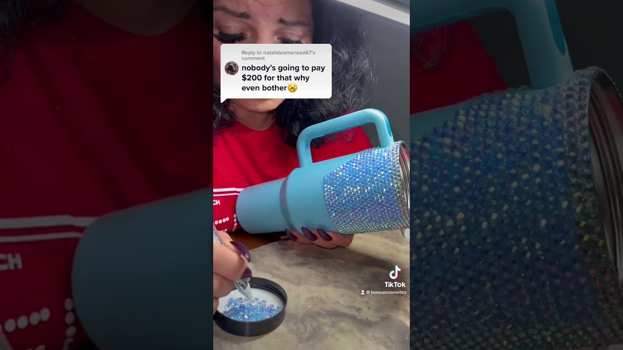 Making A BLING STANLEY Cup 
