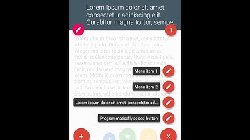 Floating Action Button for Android demo (release 1.5)