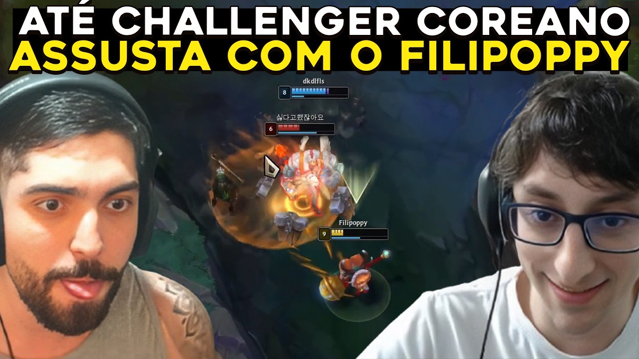 COACH AYEL PRO FILIPOPPY NO BOOTCAMP, JUKES TESTANDO LIMITES DA RIOT - RENECRODILO LEAGUE OF LEGENDS