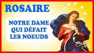 ROSAIRE ❤️ à Notre Dame qui défait les noeuds 🙏
