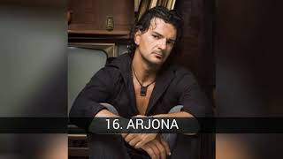 The most famous male singers of Pop in Mexico