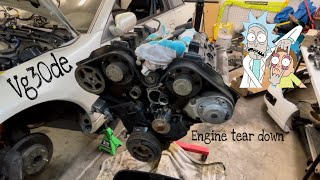 Engine tear down vg30de