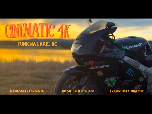 CINEMATIC 4K | Tunkwa Lake, BC | ZX9R Ninja, Daytona 900, RE GT650