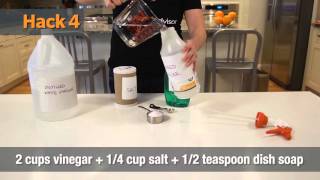Distilled white vinegar and apple cider are fantastic natural
cleaners. this video has 5 uses for both vinegars. hack 1: is a
cleaner...