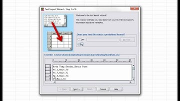 Quickly Importing a CSV file into SPSS