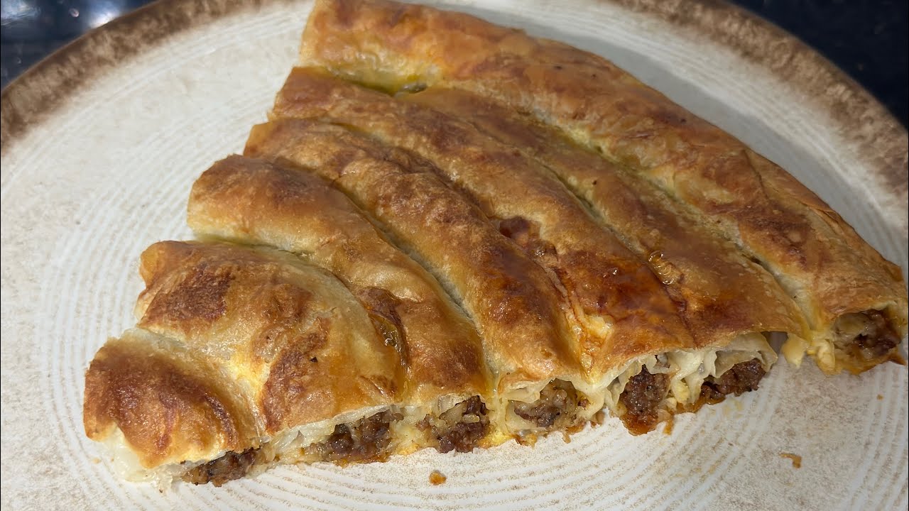 Hazır Yufkadan Kıymalı Patatesli Börek * Kıymalı Patatesli Kolay Çıtır Börek *En Güzel Börek tarifi