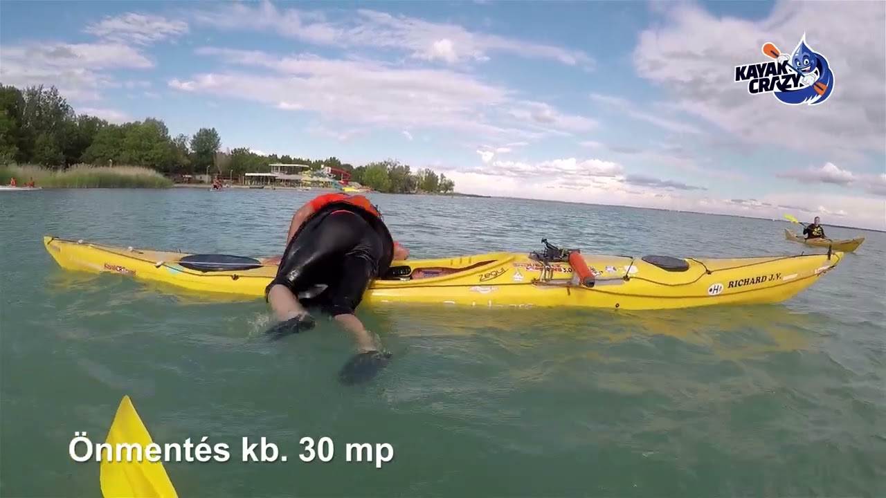 KayakCrazy tengeri kajak evezés - és mentéstechnikai workshopok