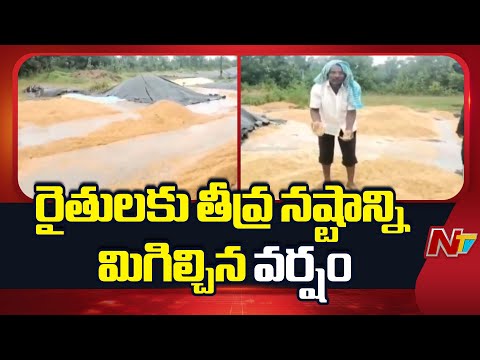 Siddipet: రైతులకు తీవ్ర నష్టాన్ని మిగిల్చిన వర్షం | NTV Telugu - NTVTELUGU