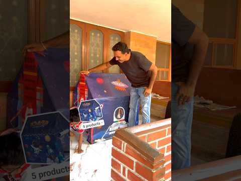 My Son's Dream Came True ♥️ Kids Play Tent ⛺⛺