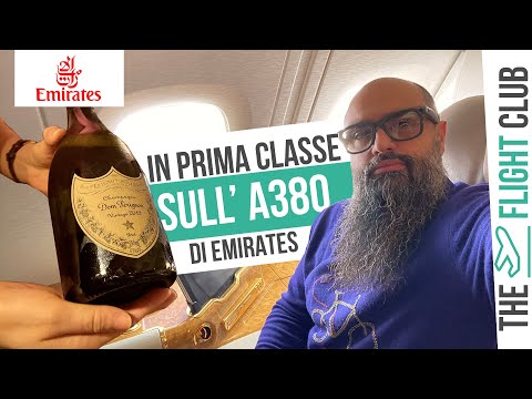 Un solo posto al mondo ha l'all you can eat di caviale e Dom Perignon: la first di Emirates in 4k