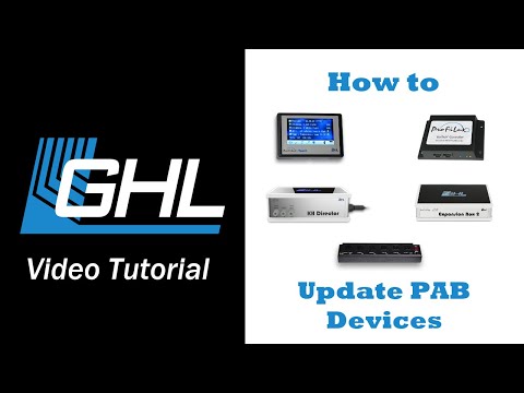 PAB-Geräte Update via GHL Control Center