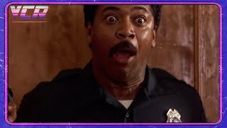 Overacted cop death... | Blind Fury (1989) Scene