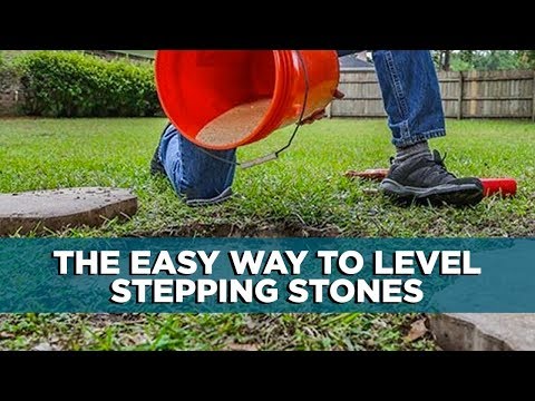 how-to-level-stepping-stones