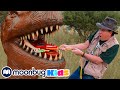 GIANT Dinosaurs at Dinosaur World! @TRexRanch | Jurassic TV | Dinosaur Videos image