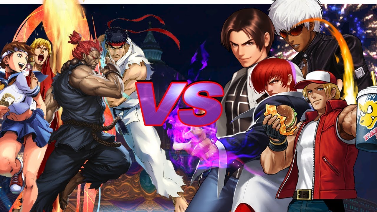 The King of - The King of Fighters vs Street Fighter