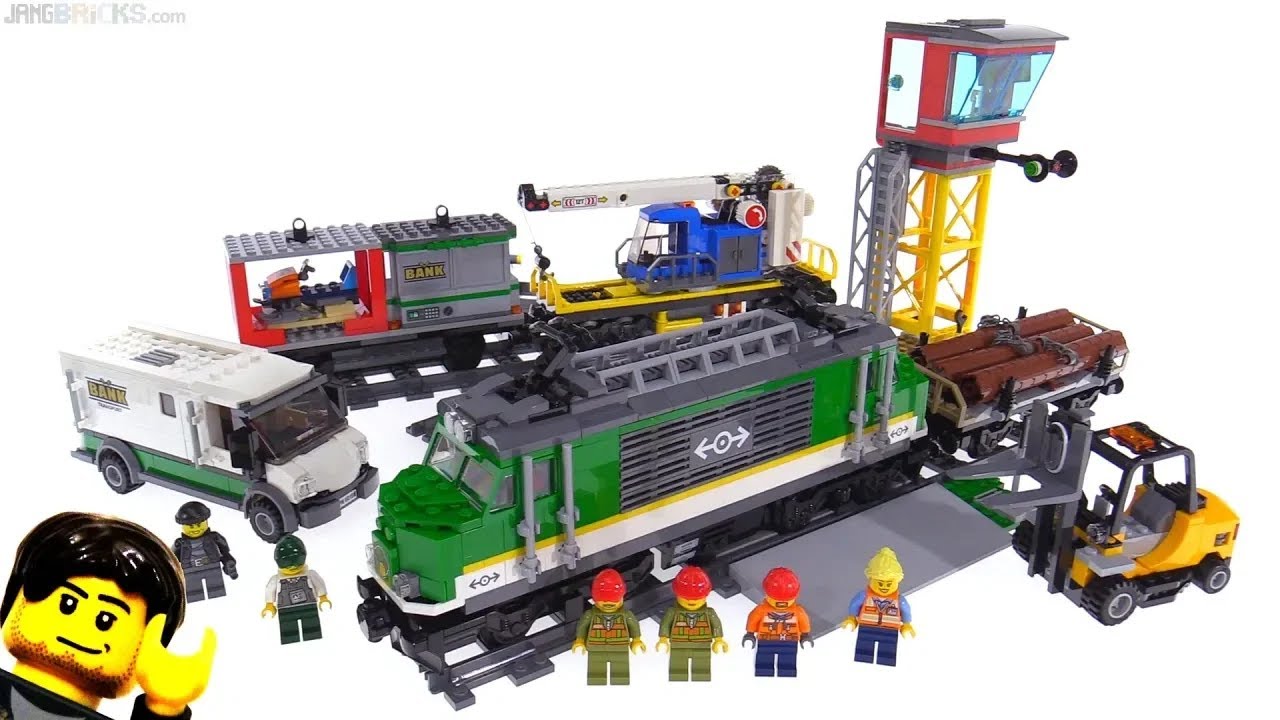 🔄 LEGO City 2018 Cargo Train review! 60198 re upload - YouTube