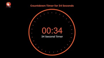 34 Second Timer | The Most Innovative Timer Yet!