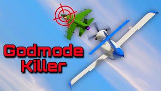 Trolling God Mode Jet Abusers with Seabreeze Machine Guns - GTA Online