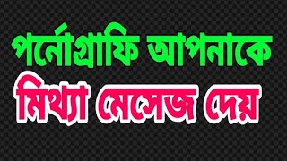 পর্নোগ্রাফি আপনাকে মিথ্যা মেসেজ দেয় ??????