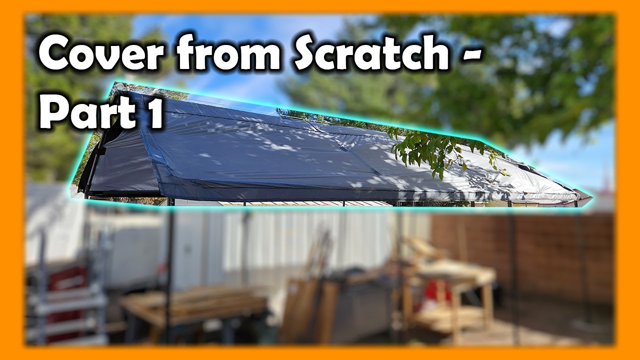 Making a tent from scratch part 1 youtube