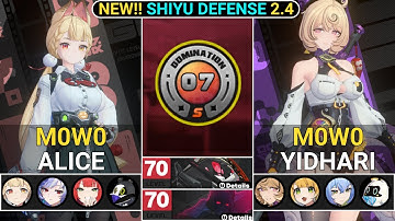 M0W0 Alice & Yidhari Showcase | NEW!! Shiyu Defense Zenless Zone Zero 2.4