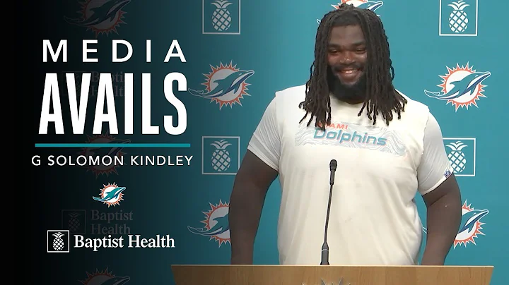 Solomon Kindley meets with the media | Miami Dolph...