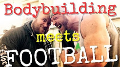 Bodybuilder meets American Football - Max Speed & Strength