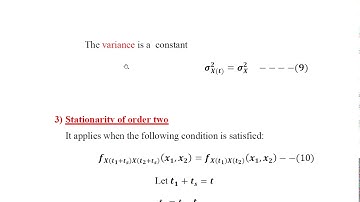 ELSA(18EC44) Module 3 S2 Stationarity Random Process