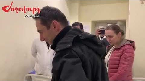 Հայկ Մարությանը կնոջ հետ կեսգիշերին հիվանդանոց է այցելել` Օպերայում տուժած քաղաքացուն տեսակցելու
