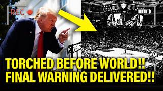 Trump STUNT BACKFIRES as CROWD PREPARES to TORCH HIM!!