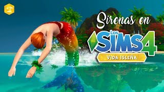 🐚I'M A MERMAID😱!!🐟| TRYING OUT MERMAIDS IN THE SIMS 4 ISLAND LIVING! screenshot 4