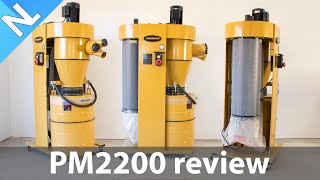 Tool Review Powermatic PM2200 CYCLONIC DUST COLLECTOR - WITH HEPA FILTER KIT