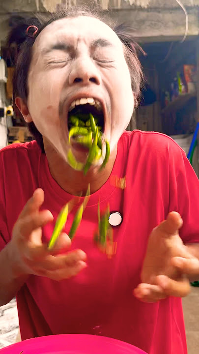 Bego Mukbang Spicy Green Chili 🥵 ❗️