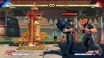 SFV Guile Backthrow setups