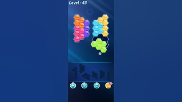 Block! Hexa Puzzle | Regular A - Level 43 | Walkthrough